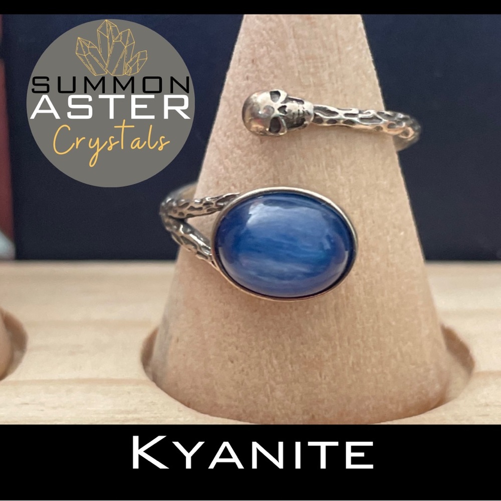 Kyanite Steampunk Onesize ring